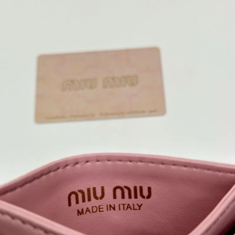 Miu Miu Pink Card Holder Wallet 68 - Image 8