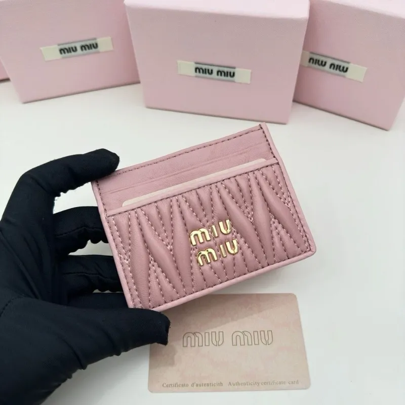 Miu Miu Pink Card Holder Wallet 68 - Image 9