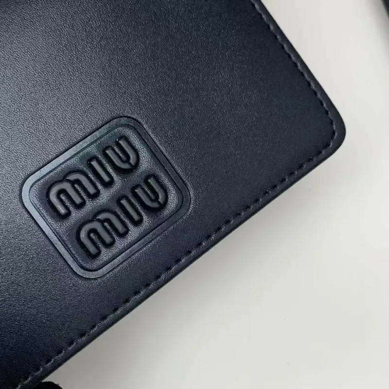 Miu Miu Black Leather Wallet 89 - Image 4