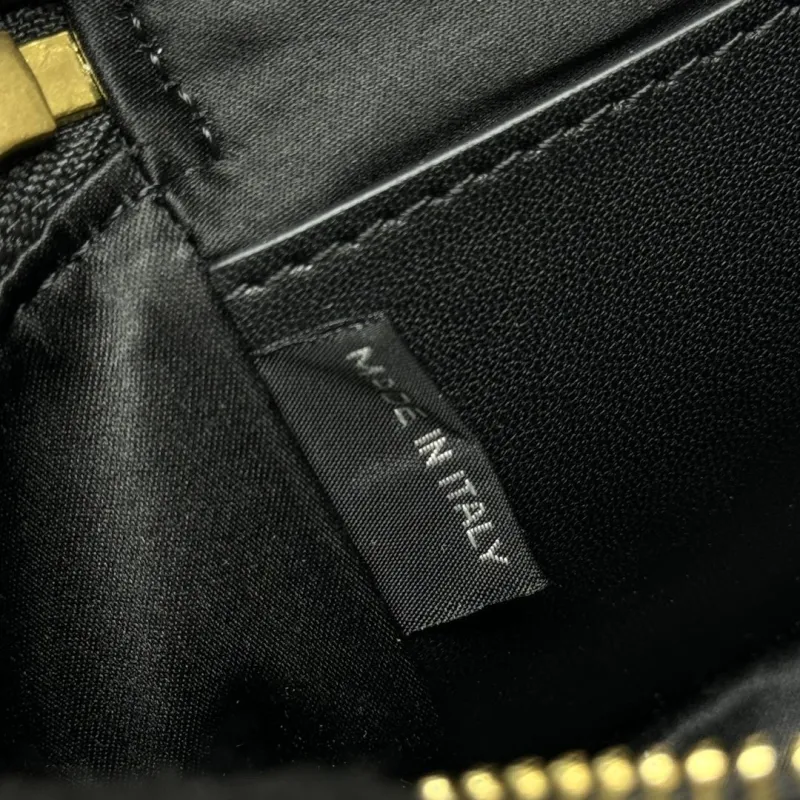 MIU MIU Black Mini Crossbody Cosmetic Bag - Image 8