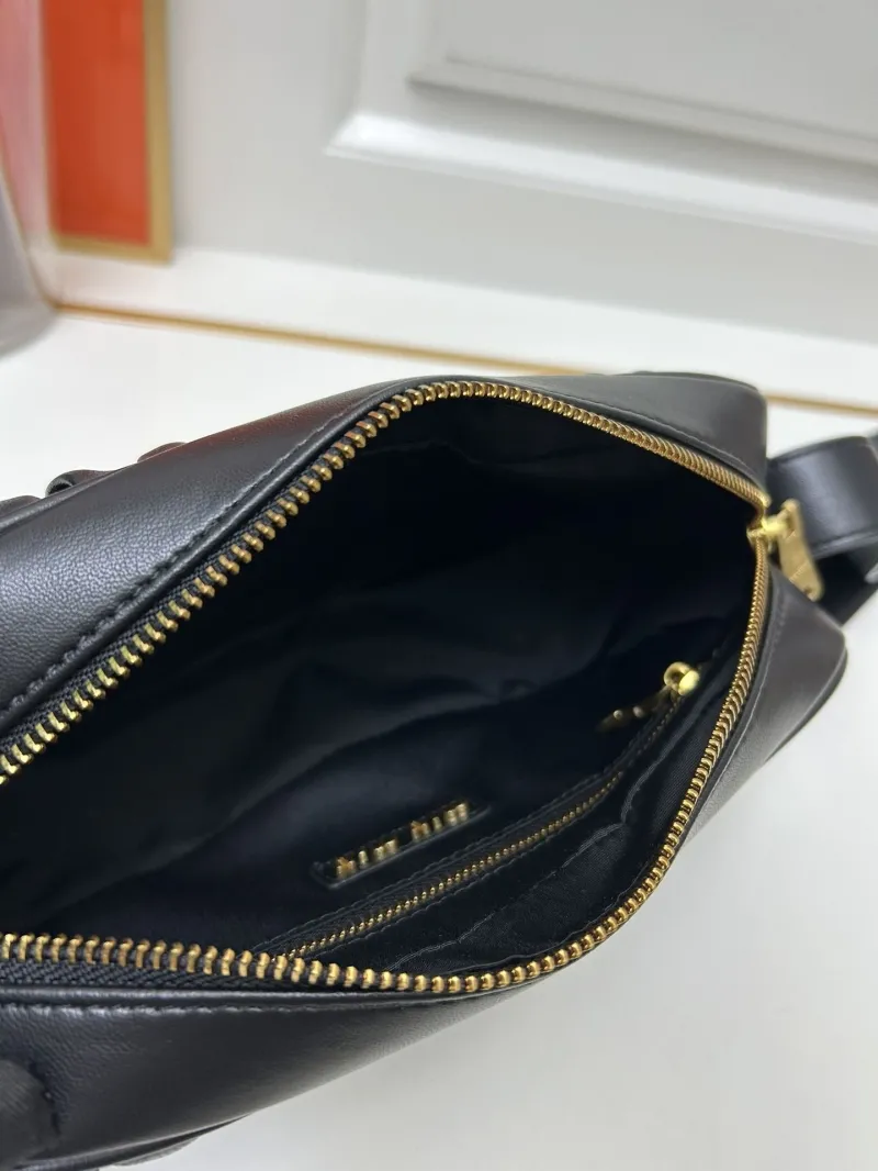 MIU MIU Black Satchel Bag 5BC158 - Image 8