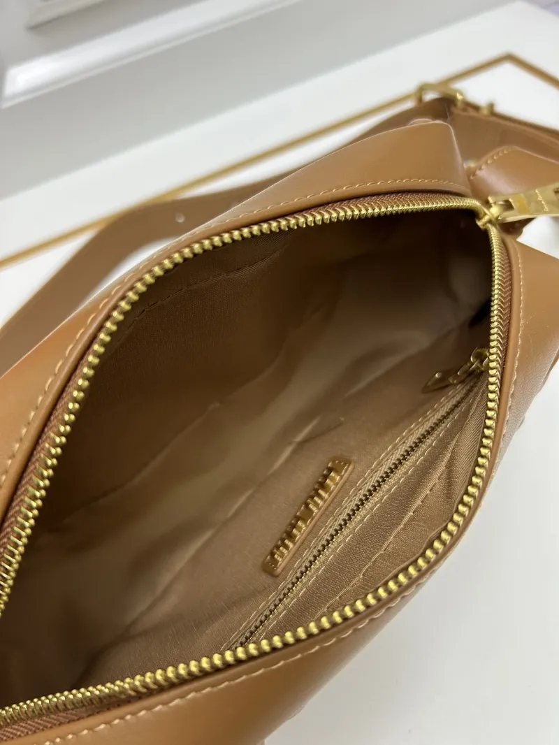 Miu Miu 5BC158 Brown Leather Crossbody Bag - Image 8