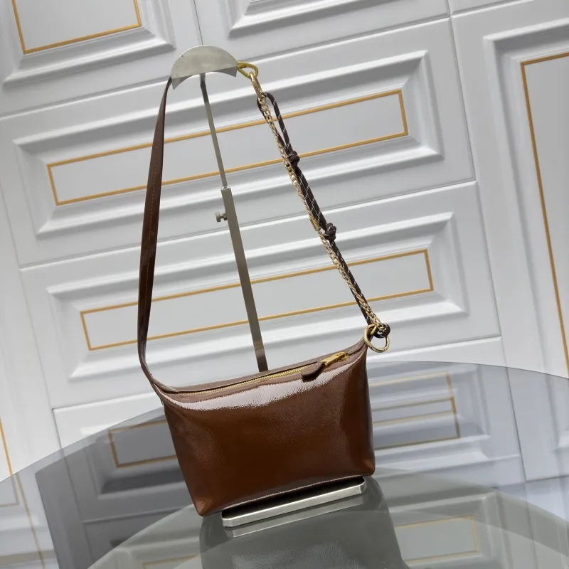 MIU MIU Brown Leather Shoulder Bag - Image 3