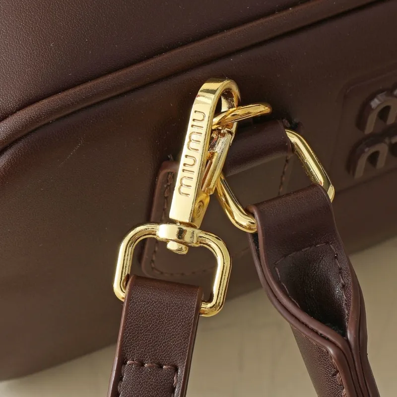Miu Miu Brown Top Handle Crossbody Bag - Image 6