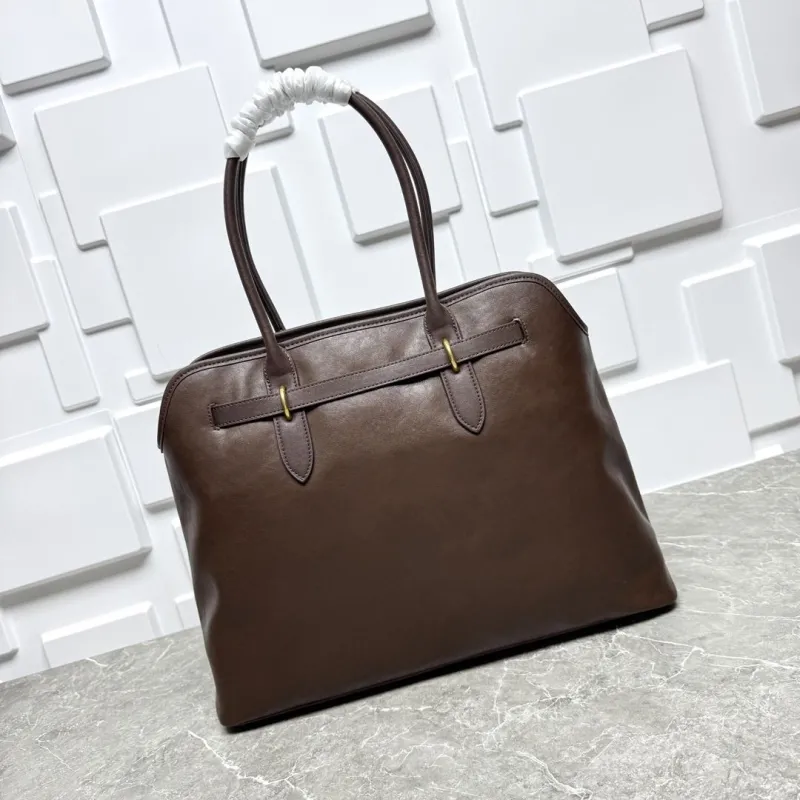 Miu Miu Brown Leather Top Handle Bag - Image 5