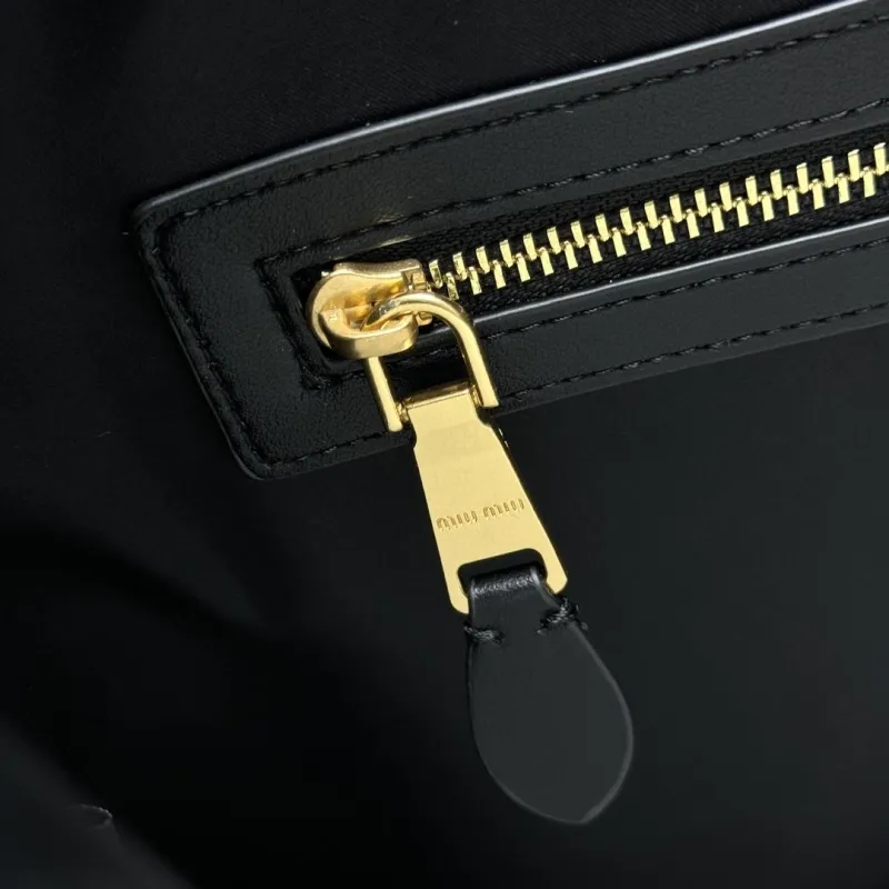 Miu Miu Plaid Top Handle Tote Bag - Image 8