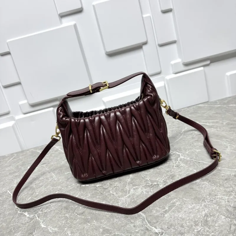 Miu Miu Burgundy Top Handle Crossbody Bag - Image 6