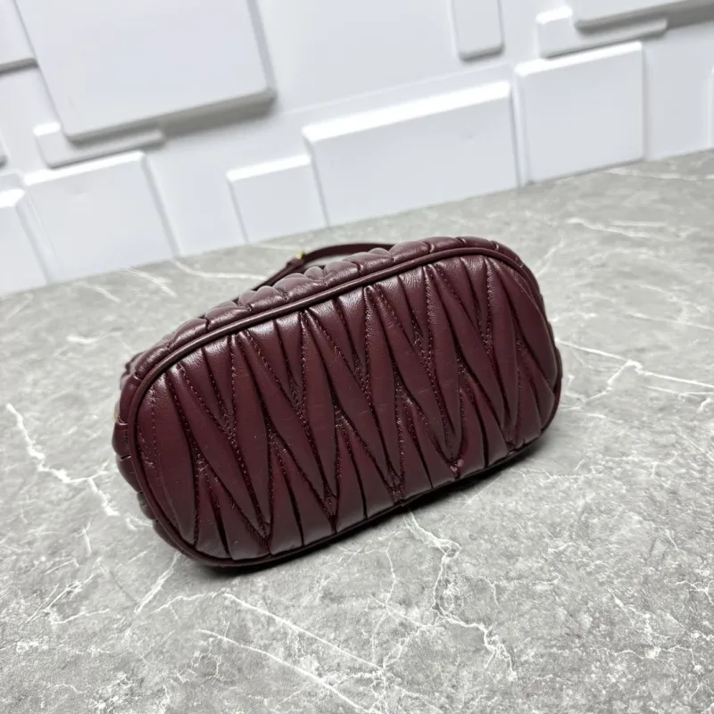 Miu Miu Burgundy Top Handle Crossbody Bag - Image 7