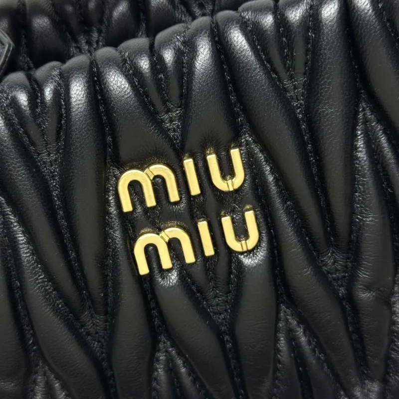 Alternative view of Miu Miu Black Top Handle Crossbody Bag