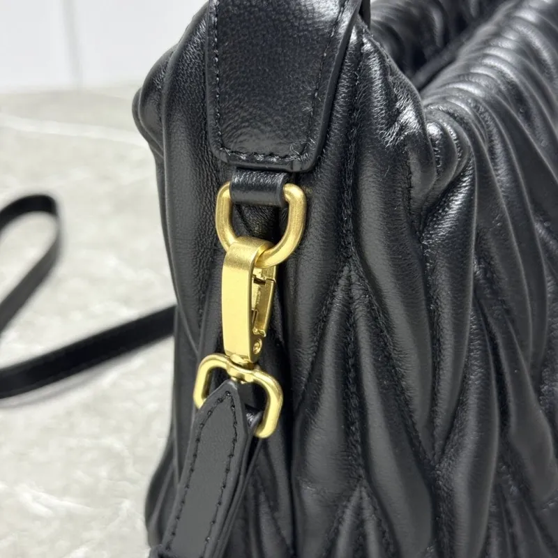 Miu Miu Black Top Handle Crossbody Bag - Image 7