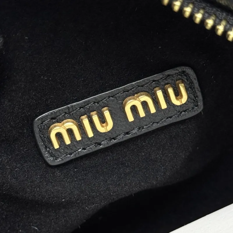 Miu Miu Black Top Handle Crossbody Bag - Image 8