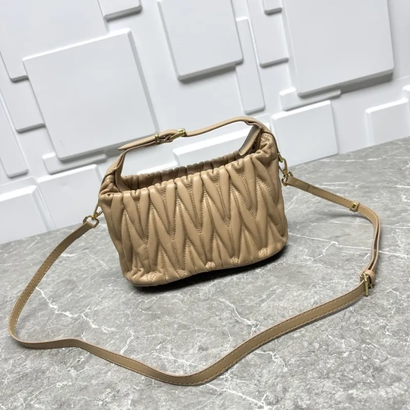 Miu Miu Beige Top Handle Crossbody Bag - Image 6