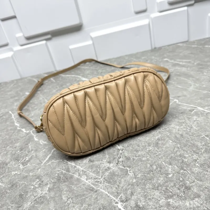 Miu Miu Beige Top Handle Crossbody Bag - Image 7