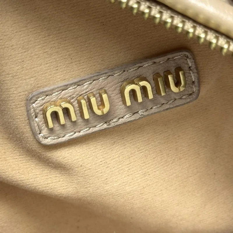Miu Miu Beige Top Handle Crossbody Bag - Image 8