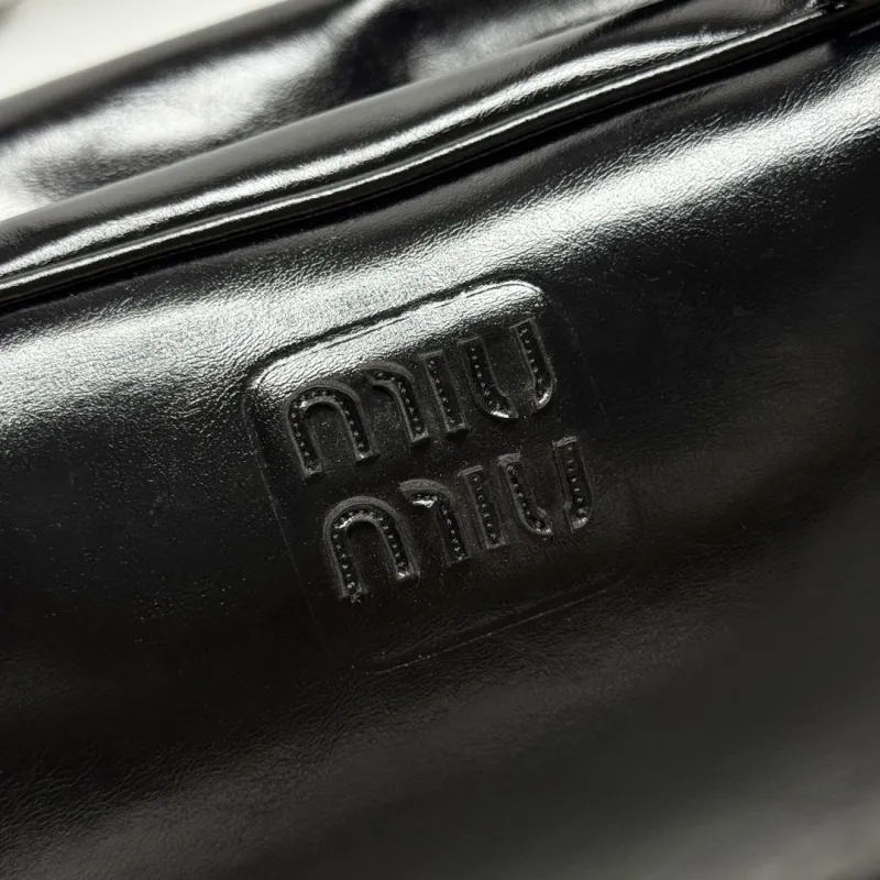 Alternative view of MIU MIU Black Top Handle Bag 46