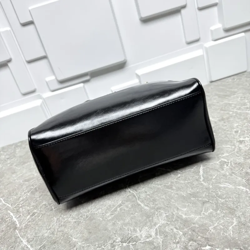 MIU MIU Black Top Handle Bag 46 - Image 6