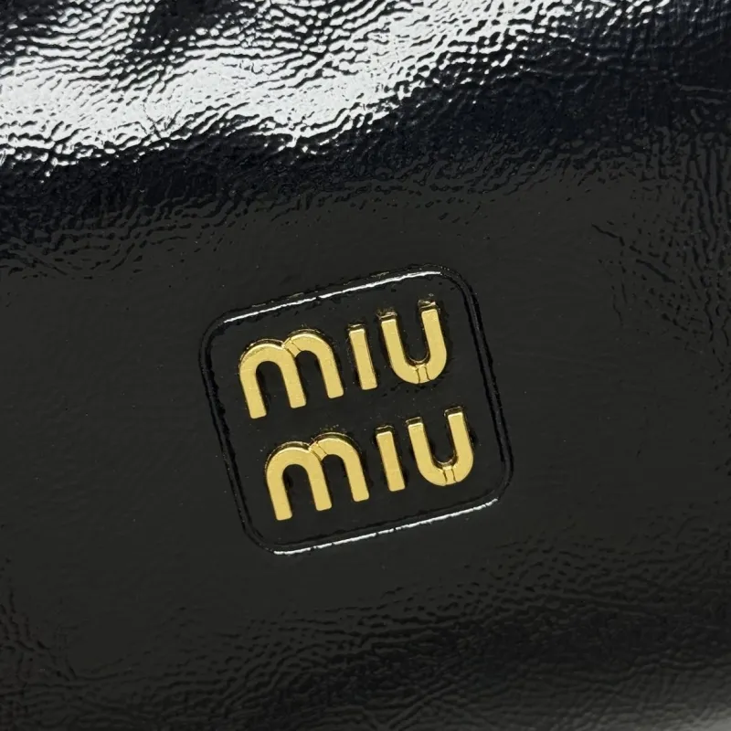 Alternative view of Miu Miu Black Top Handle Shoulder Bag