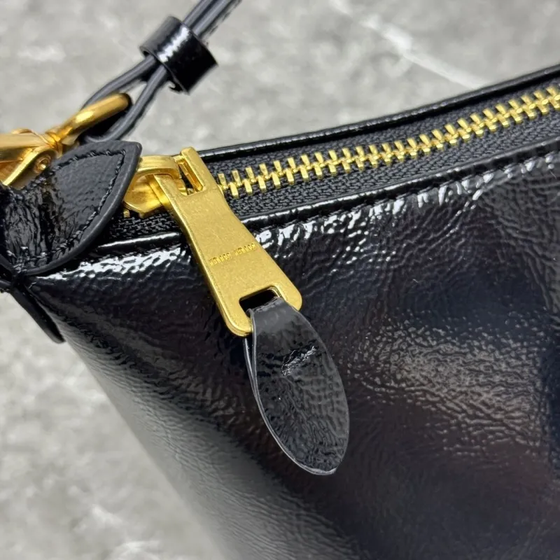 Miu Miu Black Top Handle Shoulder Bag - Image 6