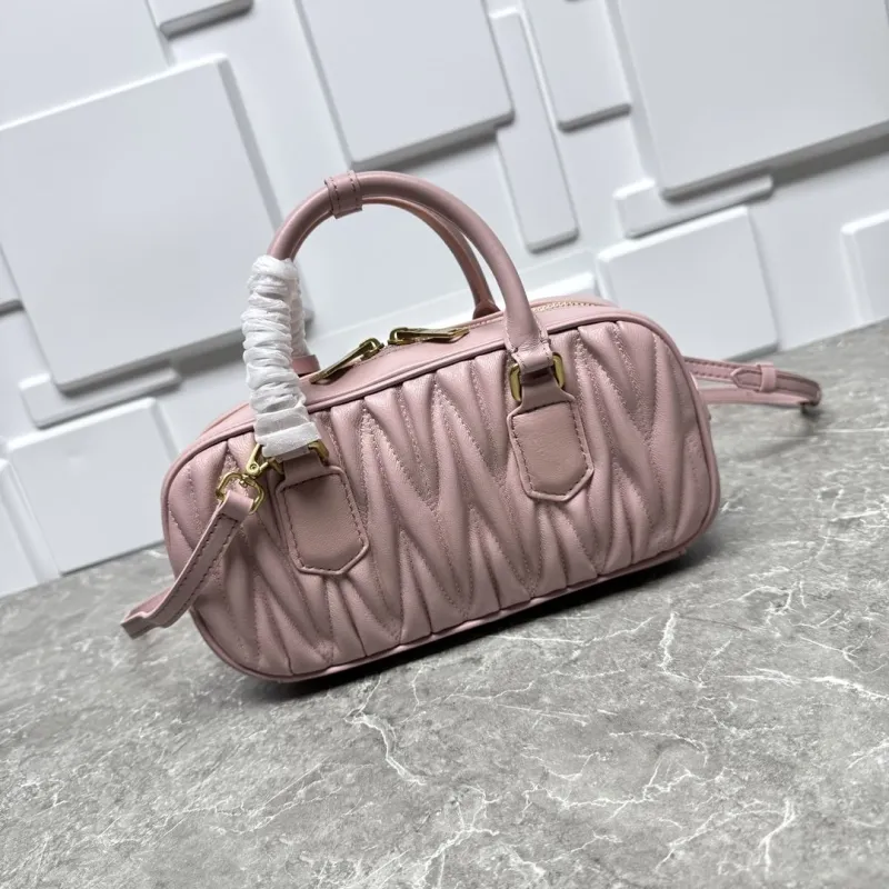 Miu Miu Pink Top Handle Handbag 57 - Image 6