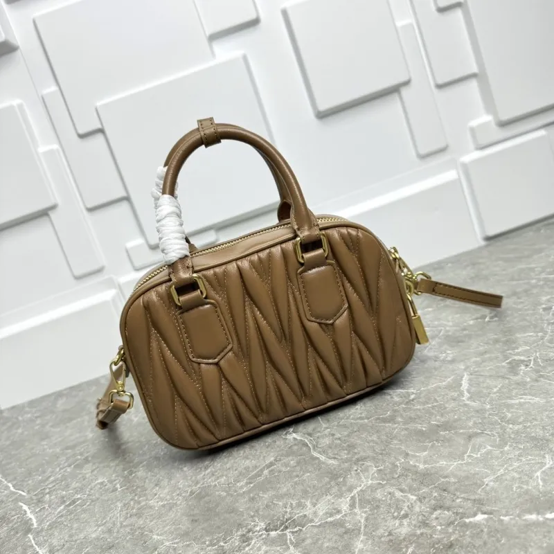 Miu Miu Brown Top Handle Crossbody Bag - Image 6