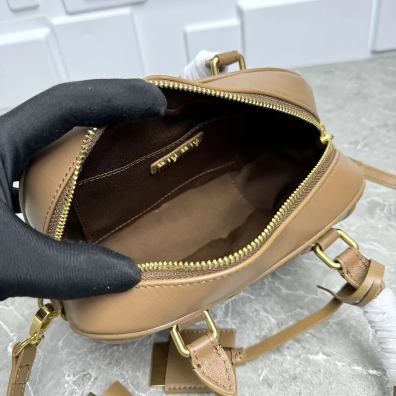 Miu Miu Brown Top Handle Crossbody Bag - Image 9