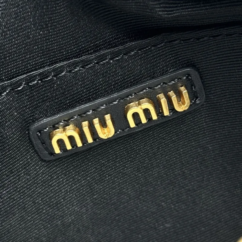 Miu Miu Black Top Handle Crossbody Bag 66 - Image 8