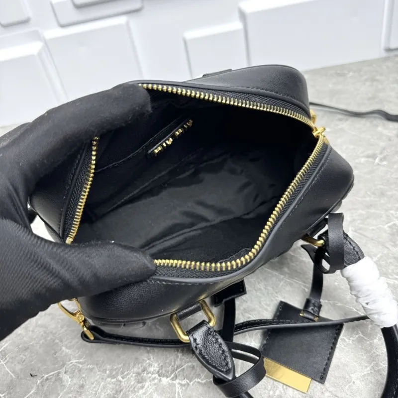 Miu Miu Black Top Handle Crossbody Bag 66 - Image 9