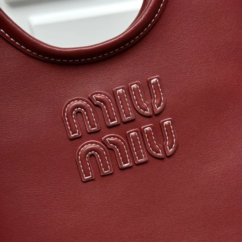 Alternative view of MIU MIU Burgundy Top Handle Crossbody Bag 68