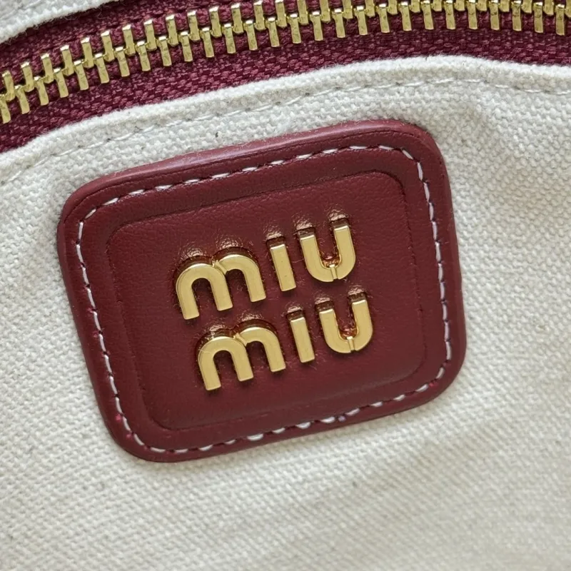 MIU MIU Burgundy Top Handle Crossbody Bag 68 - Image 7