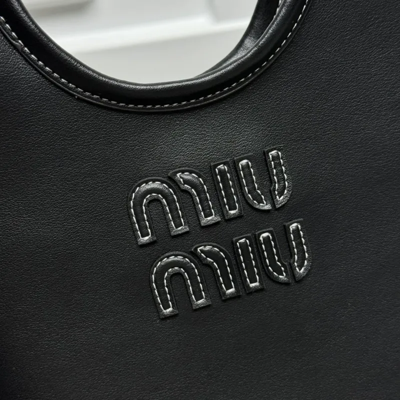 Alternative view of MIU MIU Black Top Handle Crossbody Bag