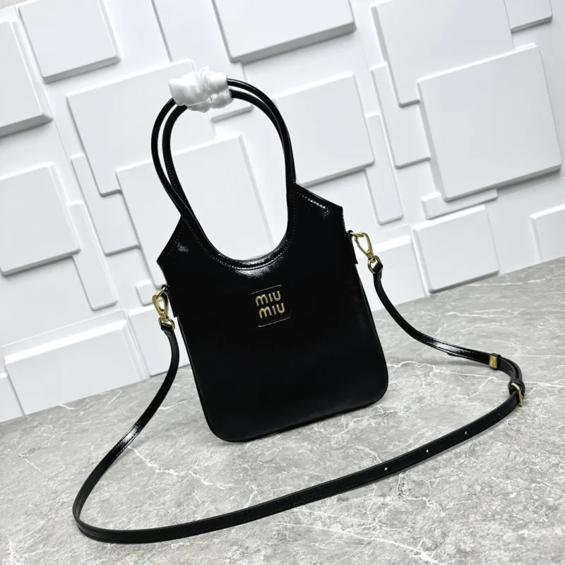 Miu Miu Black Top Handle Crossbody Bag 76