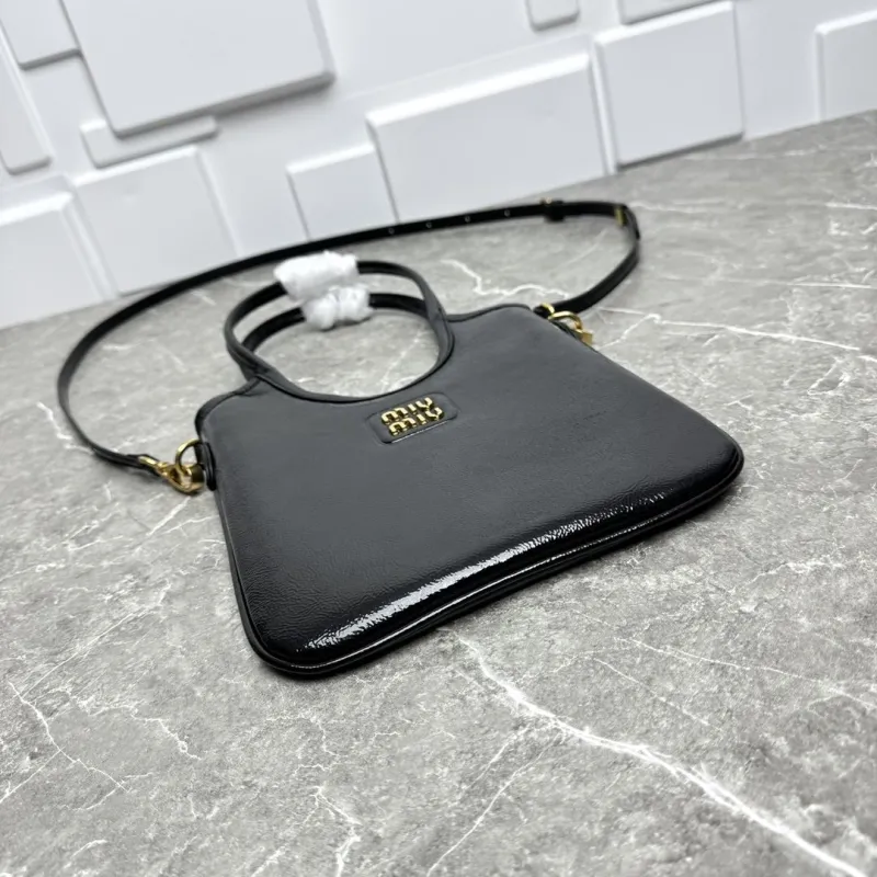 Miu Miu Black Top Handle Crossbody Bag 76 - Image 7