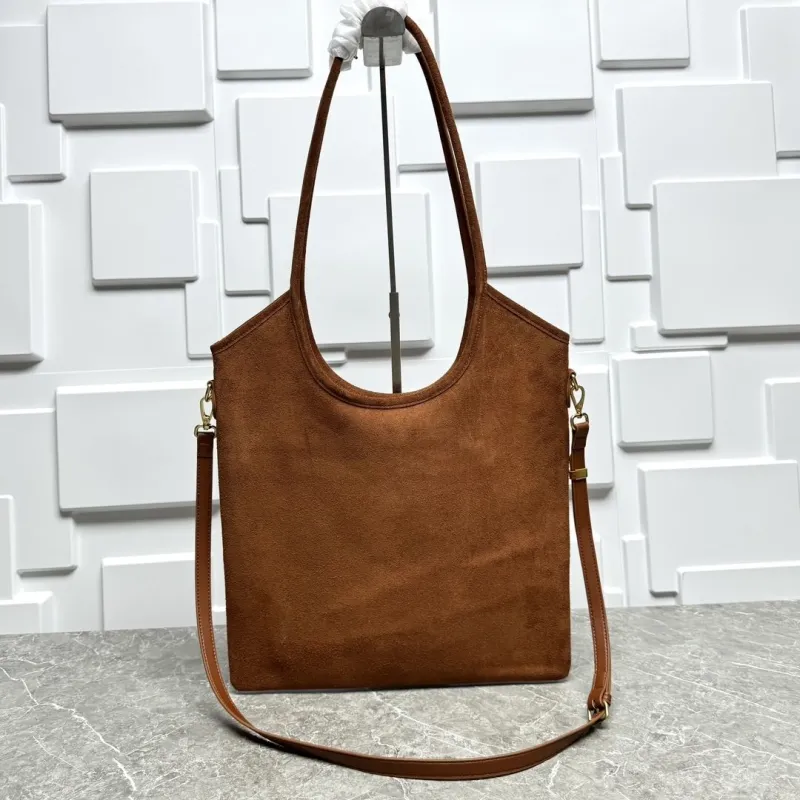 MIU MIU Brown Suede Tote Bag 88 - Image 5