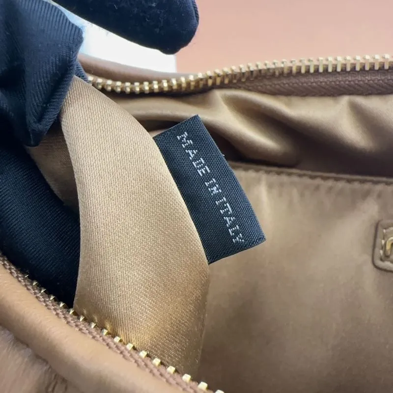 Miu Miu Brown Matelasse Hobo Bag - Image 9