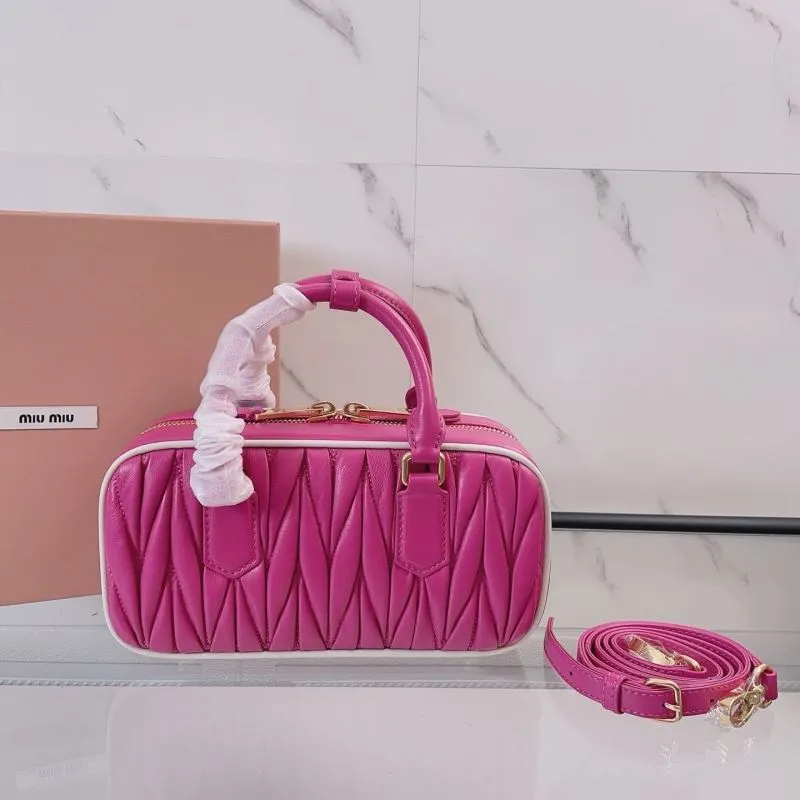 Alternative view of Miu Miu Fuchsia Top Handle Crossbody Bag 105