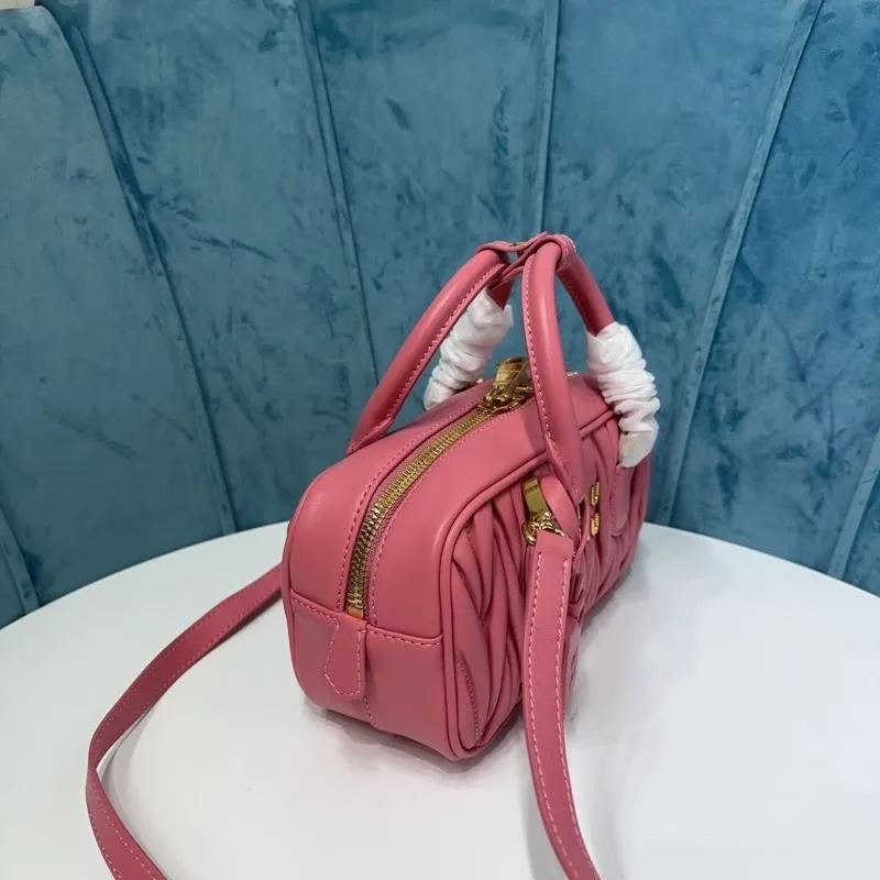 MIU MIU Pink Top Handle Crossbody Bag 112 - Image 3