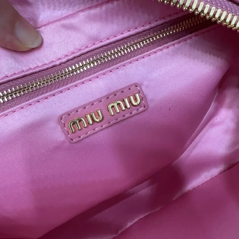 MIU MIU Pink Top Handle Crossbody Bag 112 - Image 7