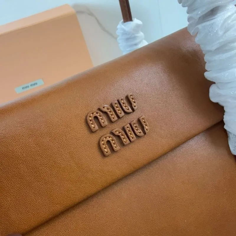 Miu Miu Brown Top Handle Bag 135 - Image 4