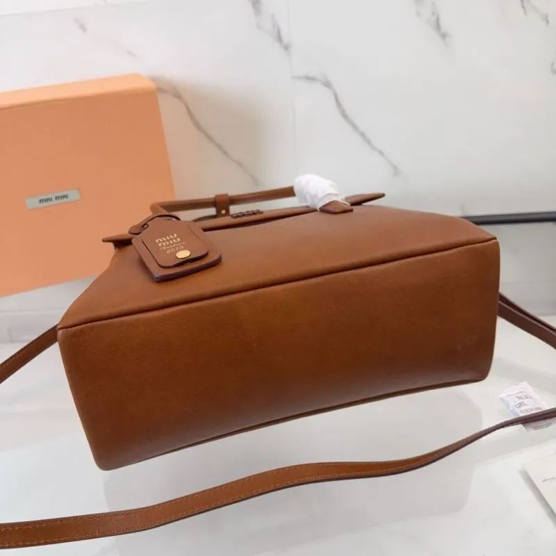 Miu Miu Brown Top Handle Bag 135 - Image 7
