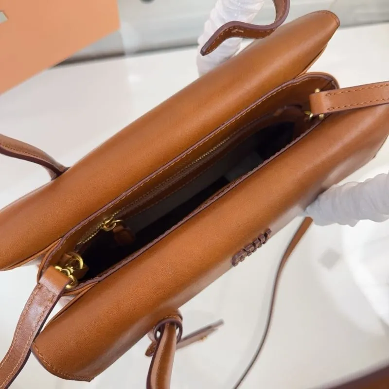 Miu Miu Brown Top Handle Bag 135 - Image 8