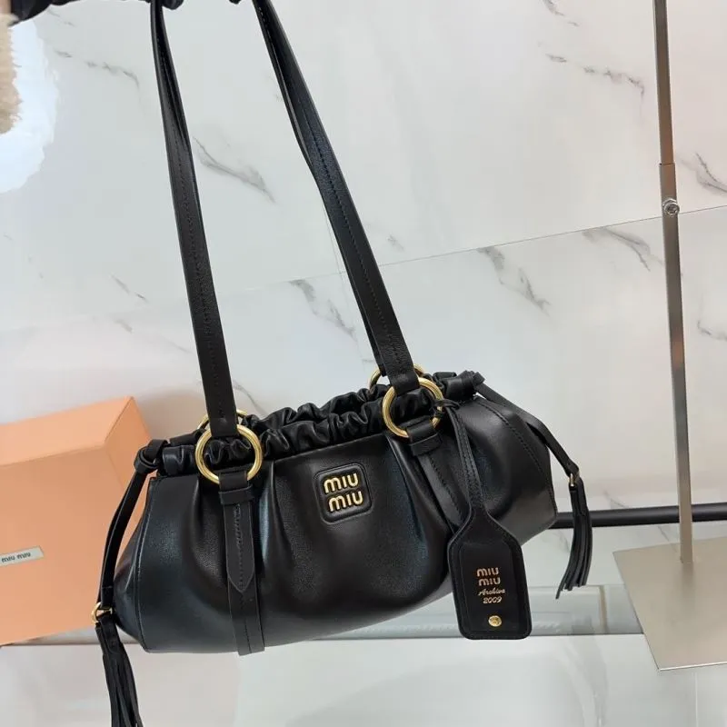 Miu Miu Black Shoulder Bag 139 - Image 6