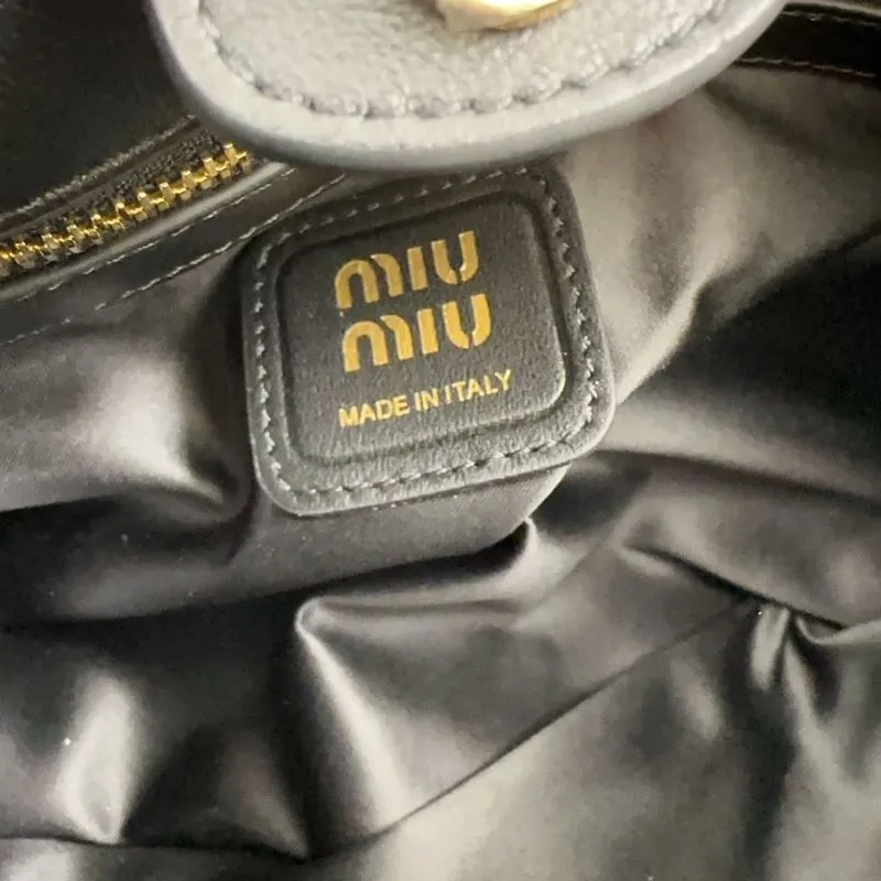 Miu Miu Black Shoulder Bag 139 - Image 9