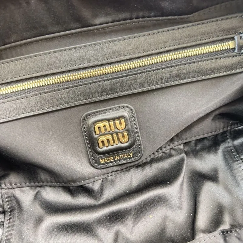 Miu Miu Black Top Handle Bag 146 - Image 9
