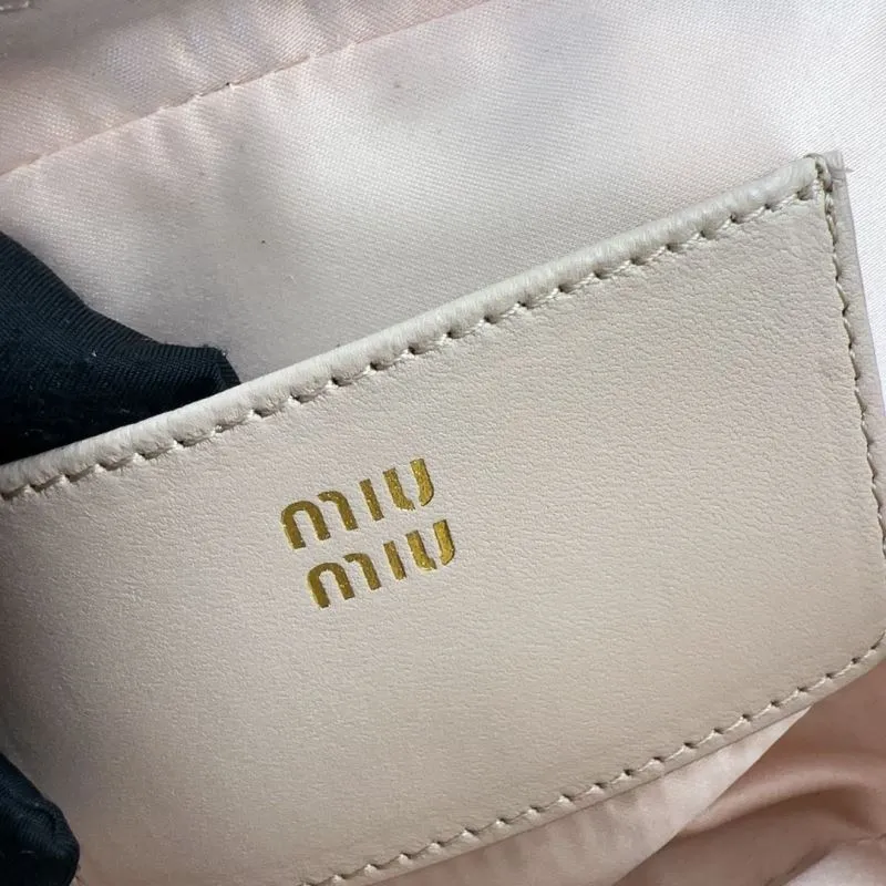 Miu Miu Nude Pink Matelasse Top Handle Bag 150 - Image 8