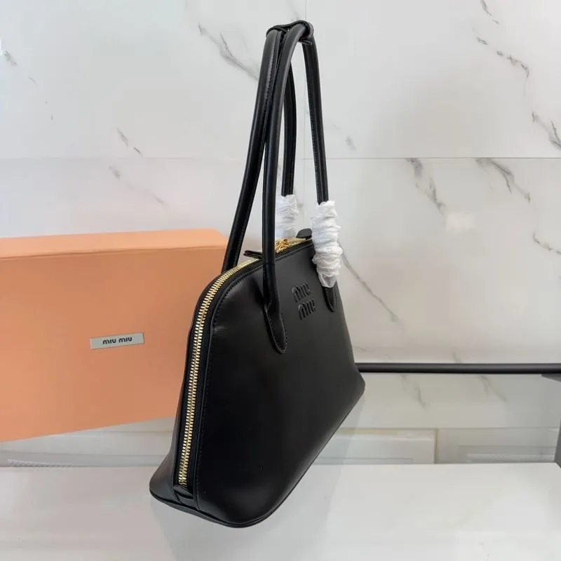 Miu Miu Black Top Handle Bag 156 - Image 3
