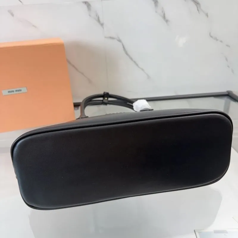 Miu Miu Black Top Handle Bag 156 - Image 6