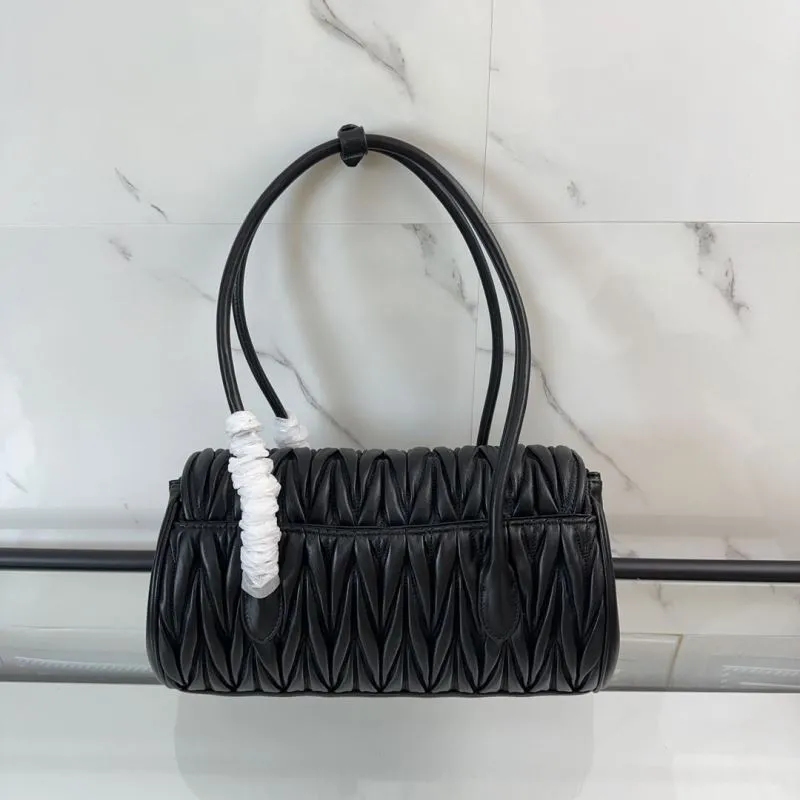 Alternative view of MIU MIU Black Matelasse Top Handle Bag 157