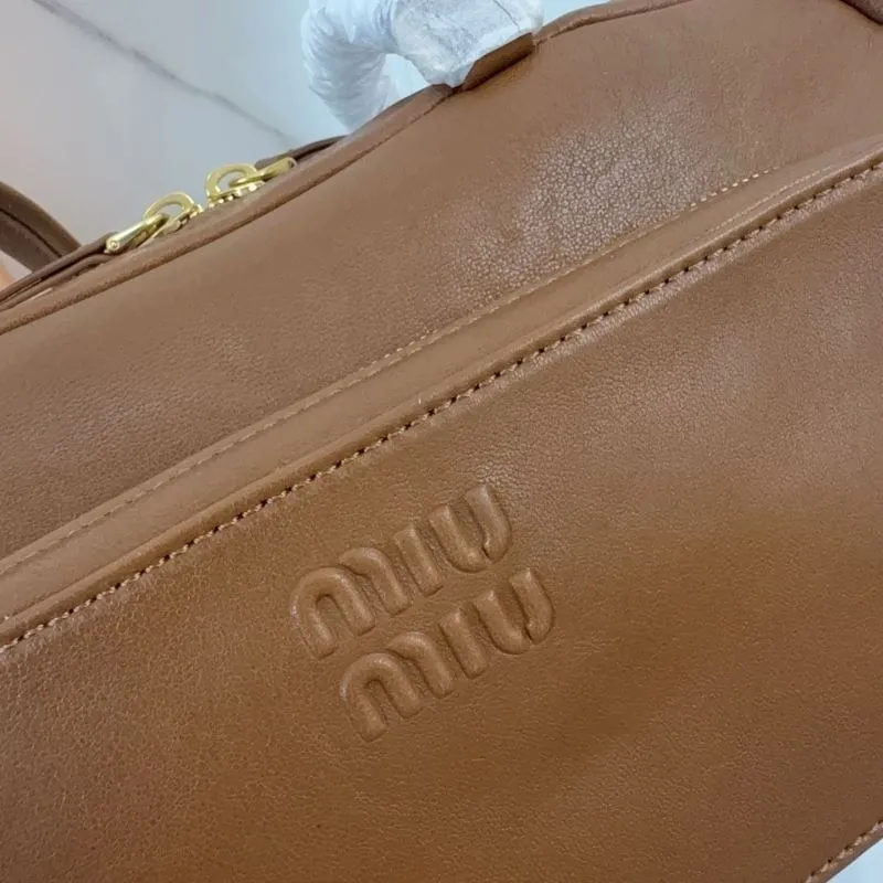 Miu Miu Brown Top Handle Bag 165 - Image 4