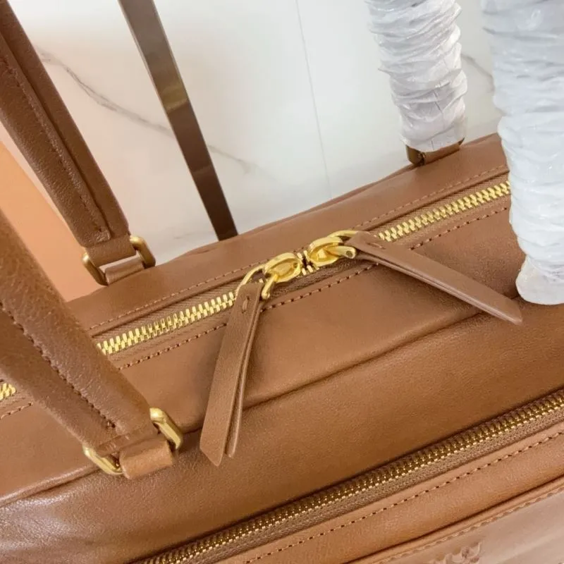 Miu Miu Brown Top Handle Bag 165 - Image 6