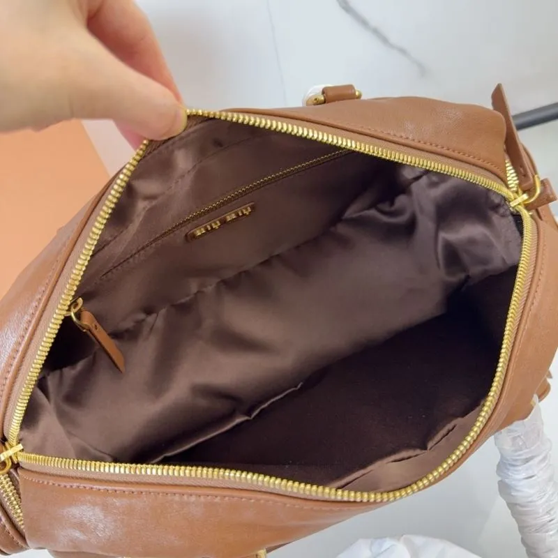 Miu Miu Brown Top Handle Bag 165 - Image 8